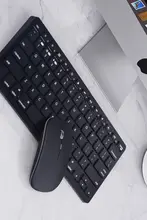 静音ワイヤレスBluetoothキーボード＆マウスセット【オフィス・ビジネス向け・ヒューレット・パッカード・アップル対応】