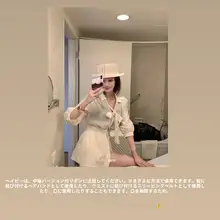 エアリーな天竺風ブラウス【袖あり・紫外線対策・流れるリボン付き】