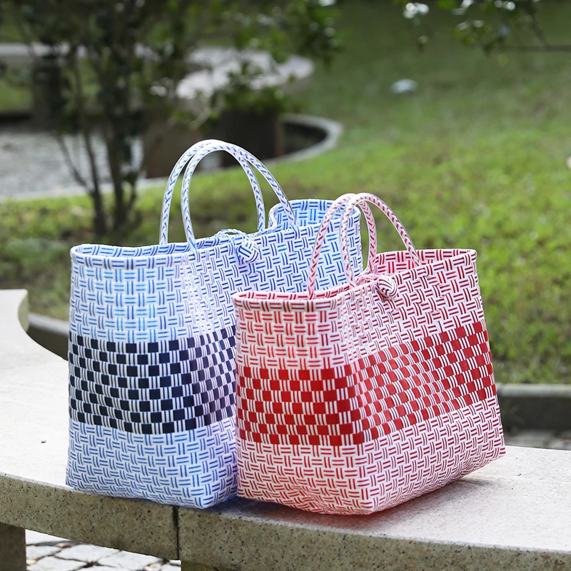 かご プラスチック 100均 おすすめモデル：KENS エコ編みショッピングバスケットの実用性と性能解析