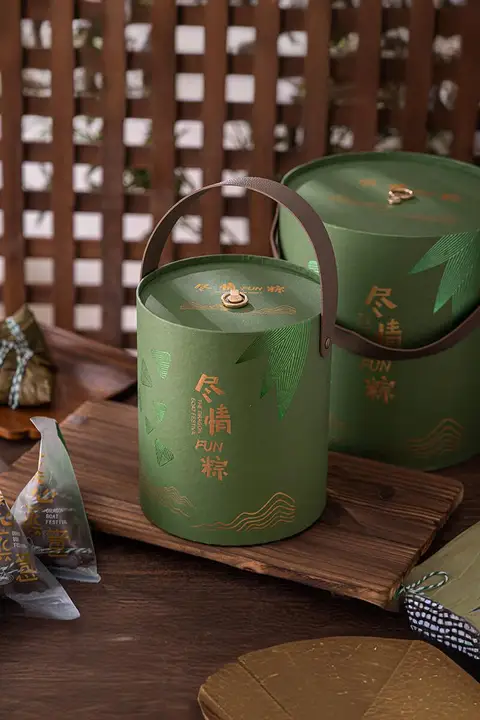 端午用高級手提げギフトボックス【お菓子用・創造的デザイン】
