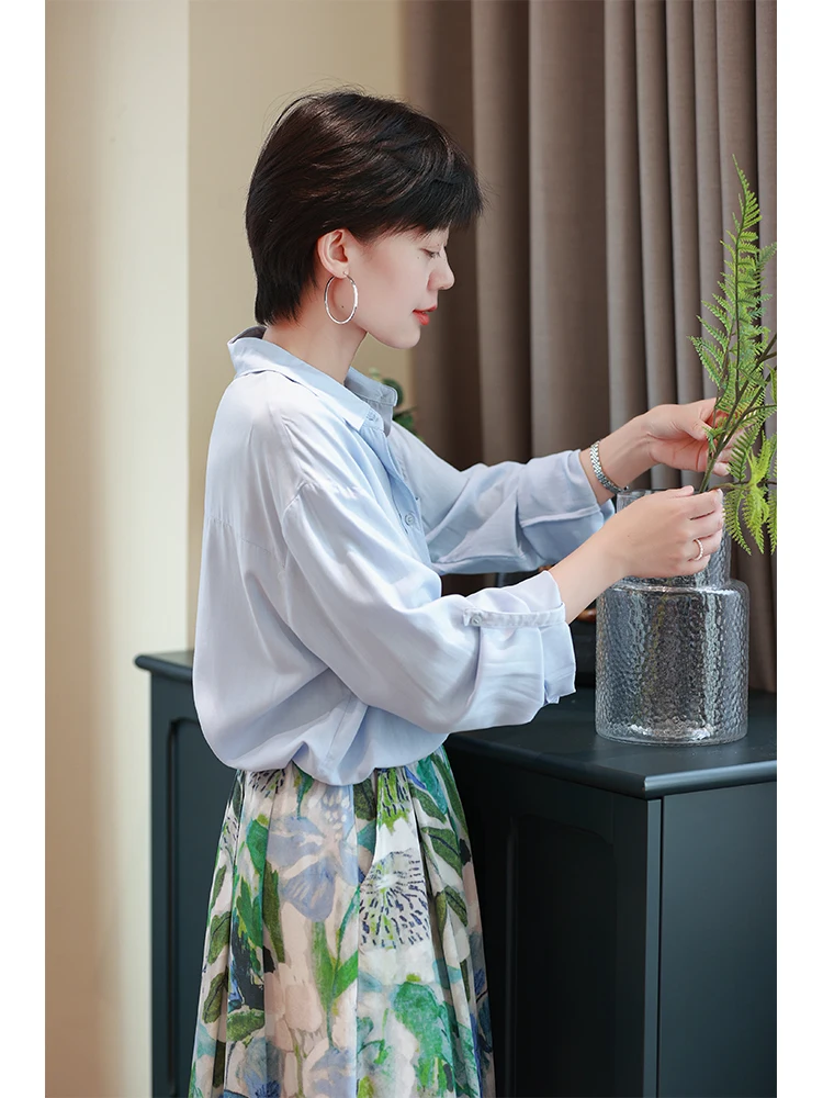 ママコーデの基本スタイルとは？気質ブルー長袖シャツで心のリズムを整える完全ガイド