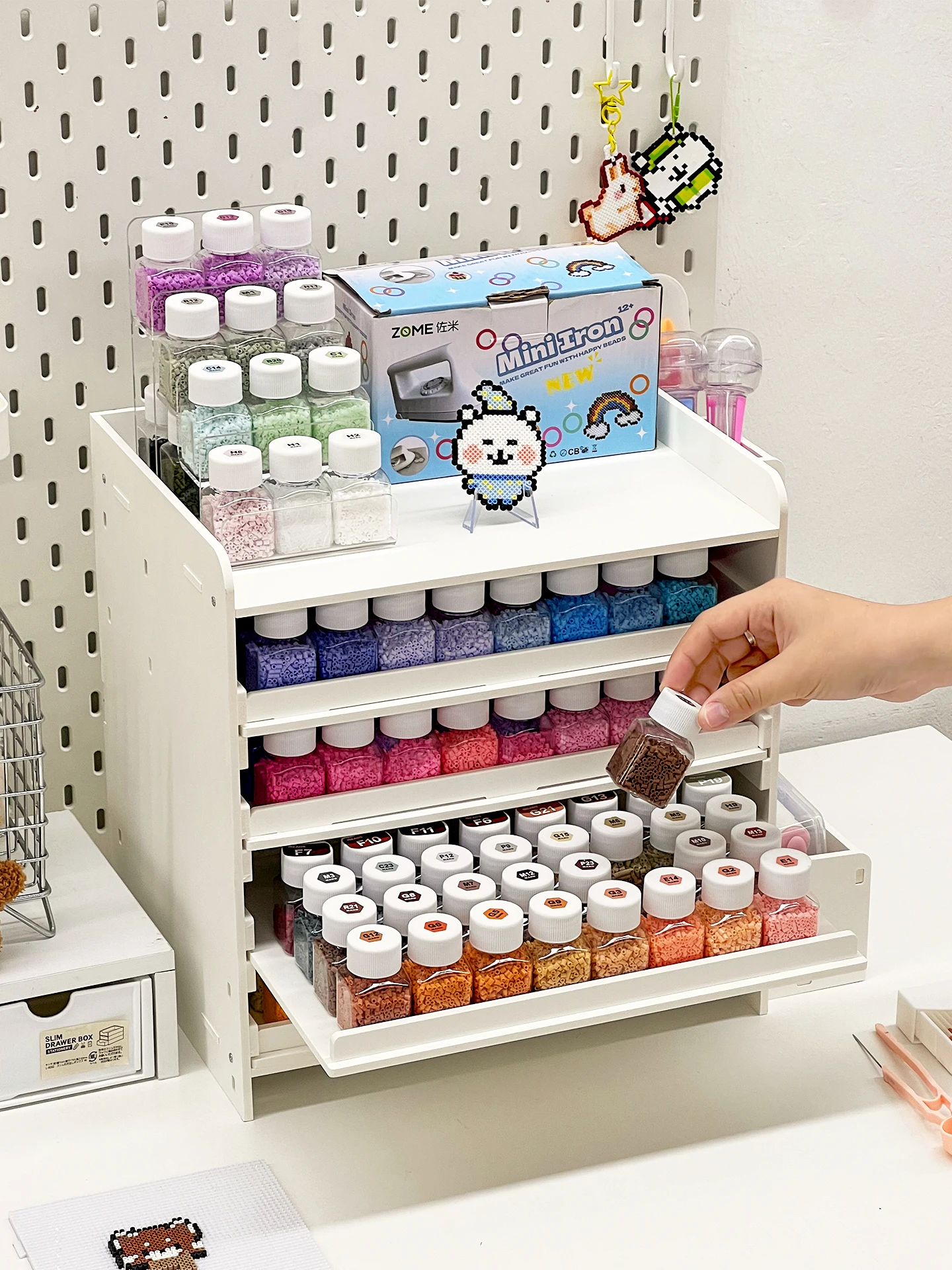 デスク用ビーズ収納ボックスのDIYおすすめポイントと実用性解析