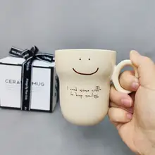 シンプルな陶器製コーヒーマグカップ【家庭用・牛乳ラテアート対応・北欧風】