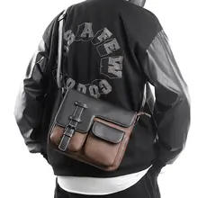 高級感あるレザー製の復古風バックパック【メンズ・ショルダー・斜め掛け対応】