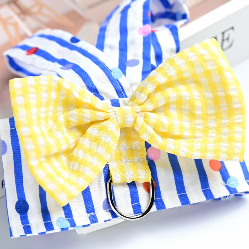 ペット用胸部ハーネス付きリード：夏用薄手デザインで快適な散歩を実現