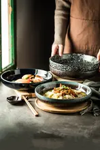 プレート セラミック製 お皿 食器 家庭用 和風 大きいサイズ