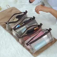 化粧ポーチ 女性のポータブル小型新鮮な収納ボックス