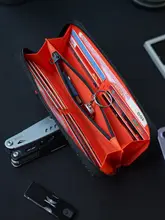 長財布型ファスナー付きスマートフォン用パスポートケース【カードポケット付き・コイン入れ・名刺入れ一体型】