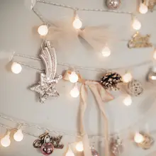 クリスマスツリー型照明【LED・飾りボール・星型・寝室や店舗の装飾用】