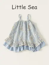キャミワンピース キッズ ガールズ ノースリーブ 刺繍 スパンコール フリル アシンメトリー おしゃれ 夏
