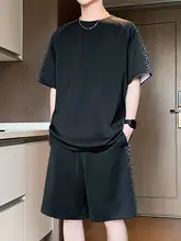 アイスシルク速乾 メンズ 半袖シャツ＆ショートパンツ【通気性・・夏用】（セットアップ対応）