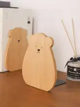 本棚 創造的 可愛い シンプル 無垢材 カートゥーン デスク