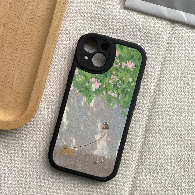 可愛いデザインのスマホケース：全機種対応で防摔機能を備えたラムスキンケース