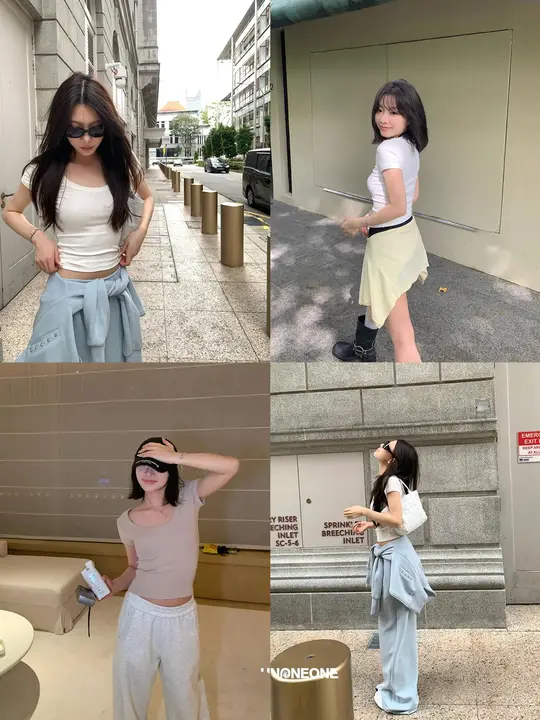 デザイン性のあるスリーブレスニットTシャツ【女性用・春夏向け・フィットスタイル】