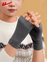 防寒対策に最適な男性用ハーフフィンガー手袋【冬用・加厚・防風】