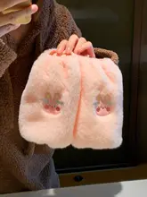 可愛いウサギデザインの冬用袖カバー【防汚・羽毛服用・子供・大人・オフィス用】