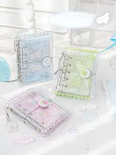 魅力的なデザイン！カラフルな手帳型ノート【リング式・ポータブル】
