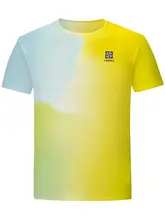 夏用 メンズ 半袖ランニングTシャツ【圧着加工・シームレス・反射素材・吸湿速乾】