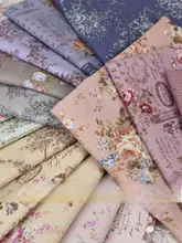 手作り布のローズメッセージ【ピンク・コットン・パッチワーク】