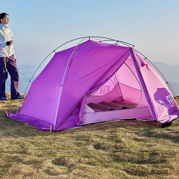 Camel 軽量アウトドアテント【登山＆ハイキング用・二人用・超軽量デザイン】