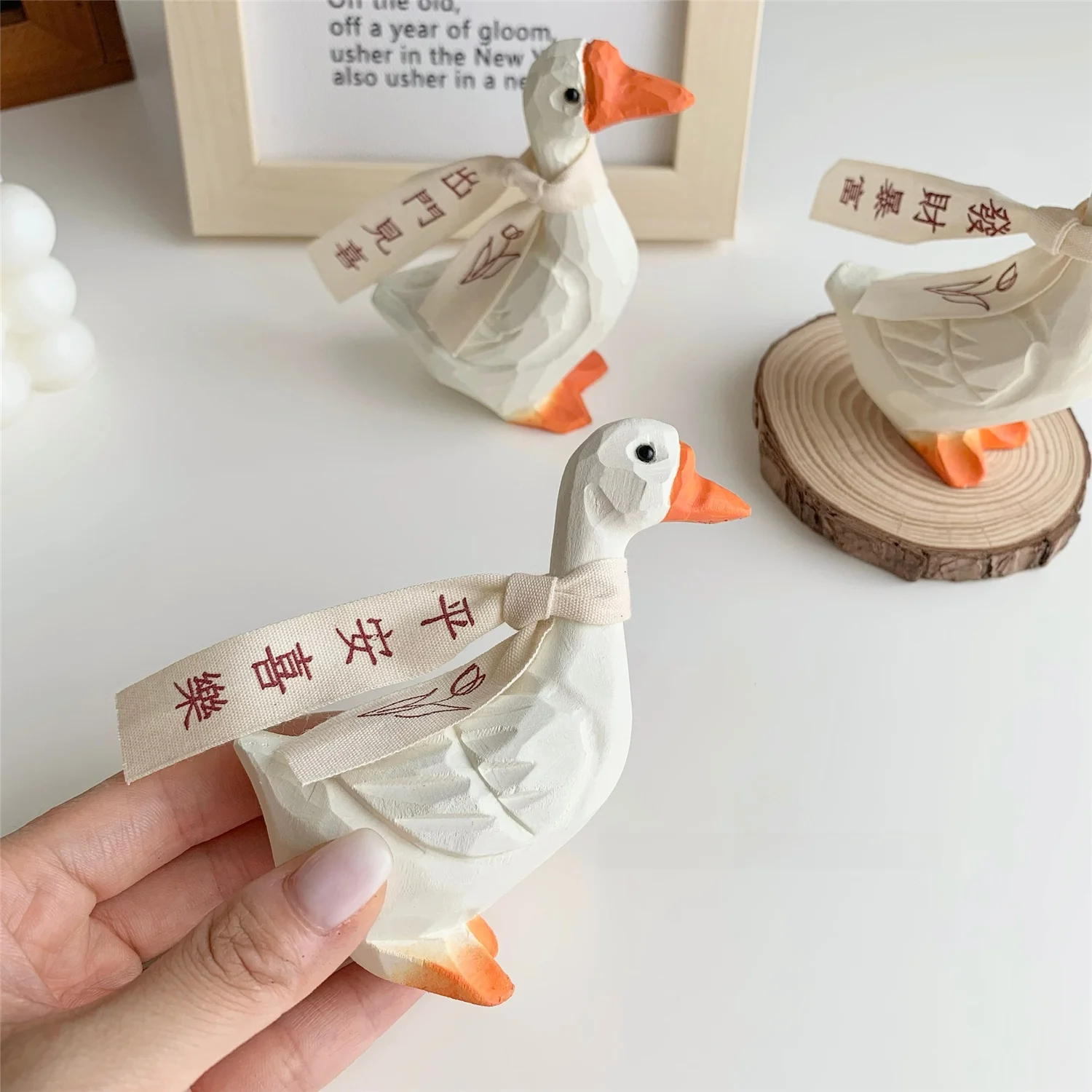 11月に使えるモチーフ：手作りのウッドオーナメント「平安喜楽ダック」の実用性とシーン別適用