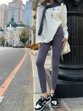 高ウエストシェイプヨガパンツ【フリース加工・暖かさ・無痕・フィット感】