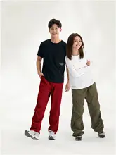 防水性のある男女兼用機能性カーゴパンツ【耐磨・春用・カジュアル・紫外線防止】