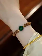 沈香のブレスレット【ナチュラル木製・洗練されたデザイン】
