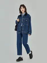 デザイン感溢れるデニムジャケット【女性用・短丈・おしゃれ】