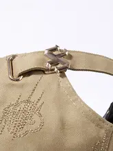 星刺繍の高級キャップ【春用・硬めのつば・男女兼用・アウトドア】