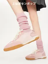 紫色バレエ風ロングソックス【極上の柔らかさ・薄手・女性用】