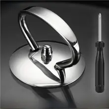 ステンレス製 鍋蓋用ハンドル【取り外し可能・熱防止】