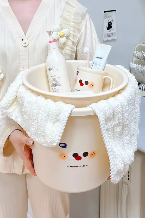 洗面用具セット バケツ 洗面器 大学生 寝室 3点セット