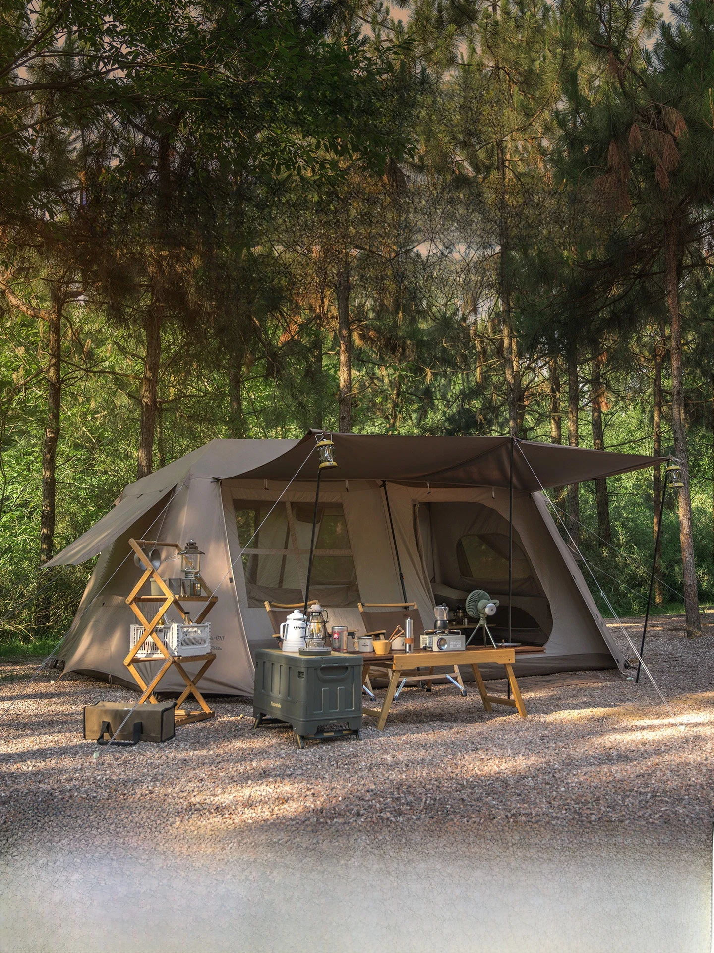 Naturehike 自動テント 二室一亭 ファミリー向けアウトドアキャンプの実用性を検証