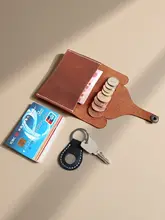 小銭入れ カードケース 一体型 本革 コンパクト シンプル ヴィンテージ カジュアル ユニセックス 学生