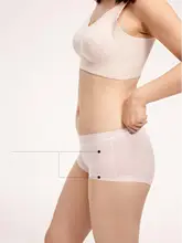 極上の柔らかさのハイウエスト収腹女性用ショーツ【透湿性・無痕・三角デザイン】