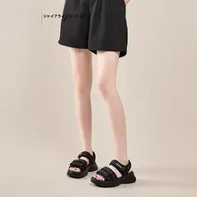 ファッションマジックテープサンダル【厚底・軽量・便利】