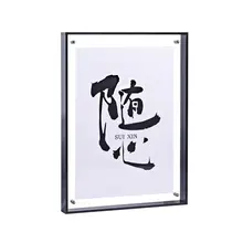 アクリルフォトフレーム【透明・多巴胺カラー・A3/A4対応・卓上・壁掛け用】