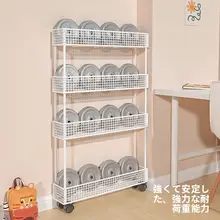 子供用ドア後ろ収納ラック【多段式・移動可能・スリムデザイン・スペース活用】