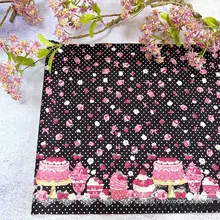 可愛いプリントのBJDドール用布地【手作りDIY・ペット服飾用】