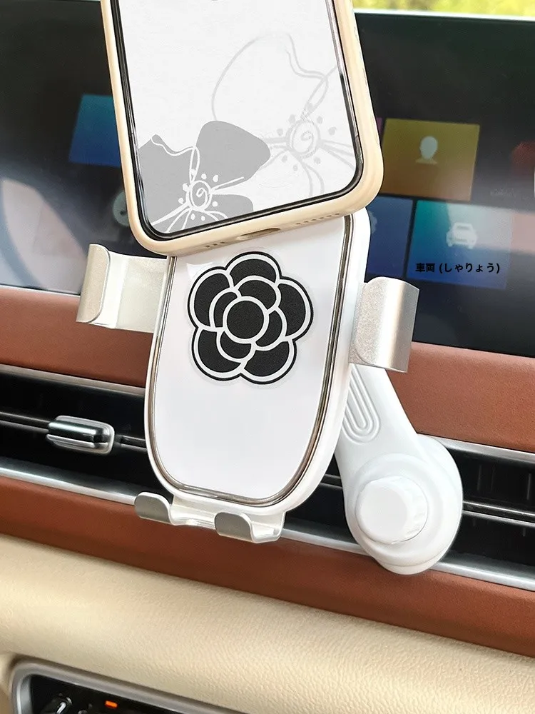 車載スマホホルダーD010069：エアコン出风口に取り付け可能な高級仕様モデル