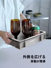 アウトドアに最適な霜山冒険シリーズのミニ収納ボックス【重ねて収納可能・デスク周り整理に最適】