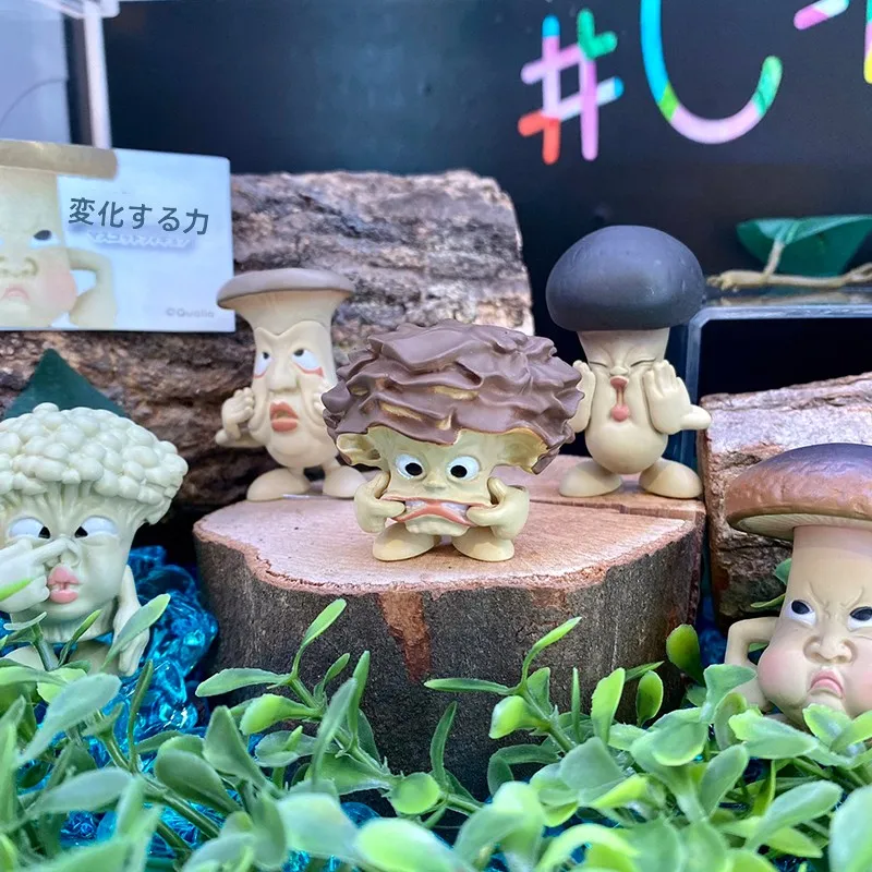 鬼顔きのこデザインのつかみ取り玩具：きのこオブジェとつかまり立ちおもちゃの違いを解説