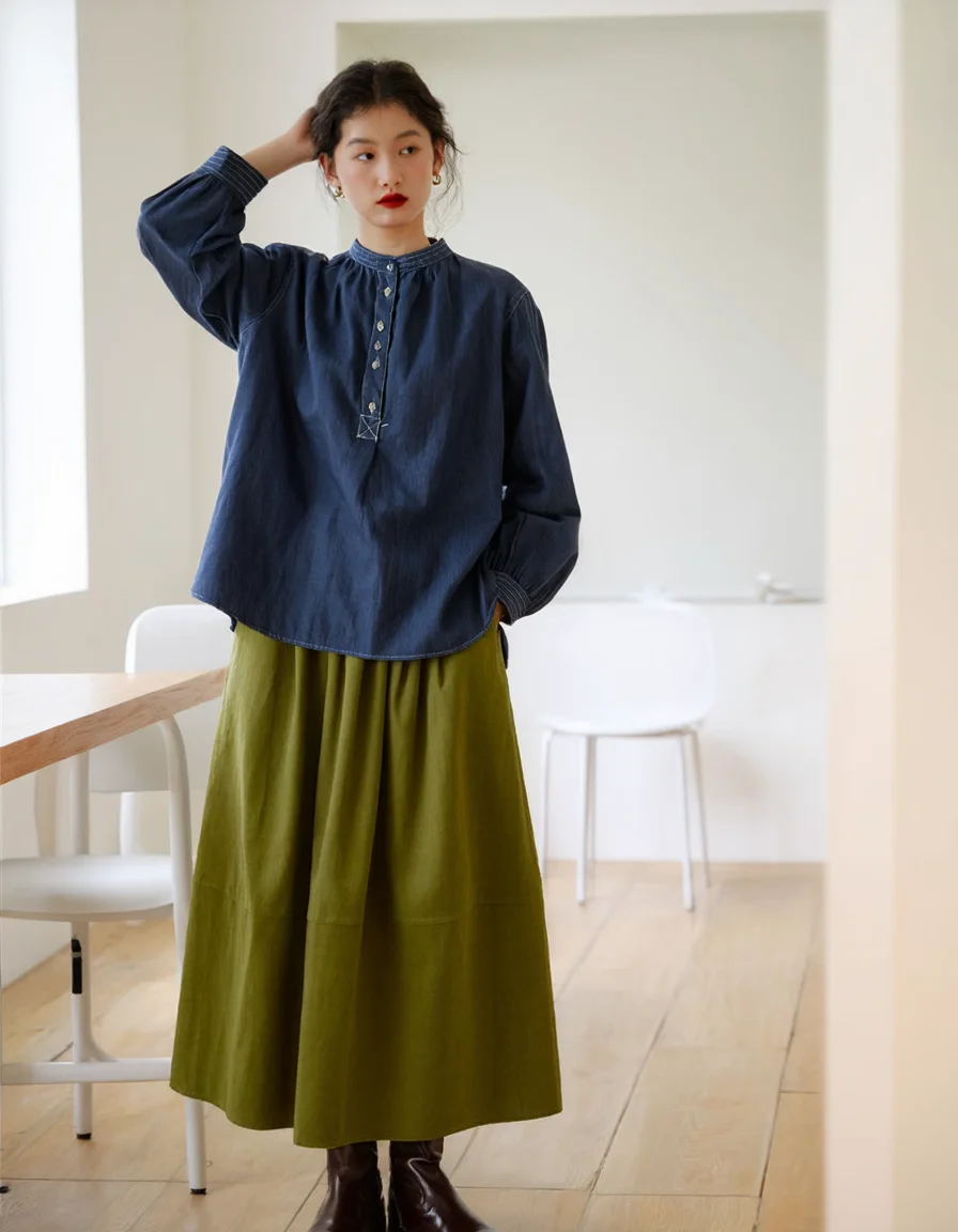 大人可愛い服 50代コーデ 完全ガイド｜シルエットと質感のバランスを解説