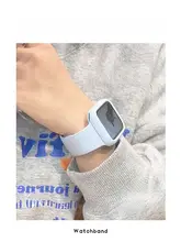 Apple Watch バンド シリコン スポーツ 水色 パープル SE Series 9 対応 ケース 「Apple」