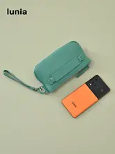 本革製 トート型ハンドバッグ【iPhone用・ポケット付き・高級感あり】