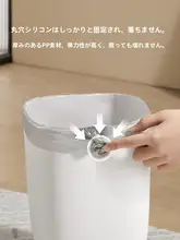 大容量 家庭用スクエアゴミ箱【キッチン・リビング・トイレ用・シンプルデザイン】