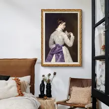 レトロスタイルの欧風装飾画【リビング・ダイニング・玄関用・セット】