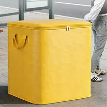 引越しバッグ 大容量 防水 厚手 編み込み 布団 衣類 荷物 収納