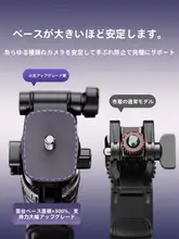 多機能スマートフォンスタンド【360度回転・三脚ポータブル撮影用・手持ちカメラ対応】